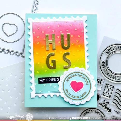 Waffle Flower - Oversized Postage Combo