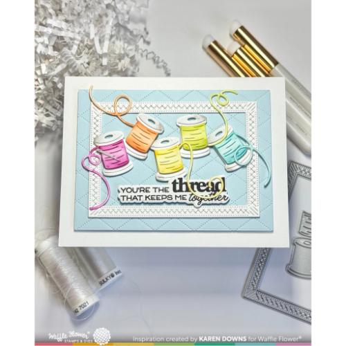 Waffle Flower - Quilted Hug Sentiments Combo