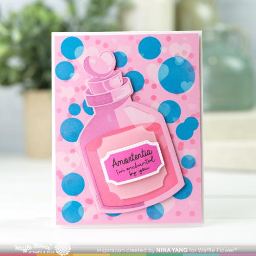 Waffle Flower - Love Potion Die-n-stencil