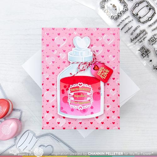 Waffle Flower - Love Potion Die-n-stencil