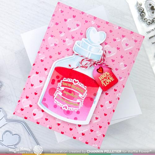 Waffle Flower - Love Potion Die-n-stencil