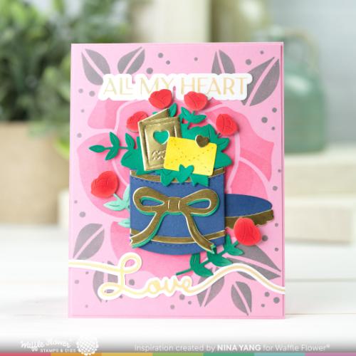 Waffle Flower - Flower Gift Box Die