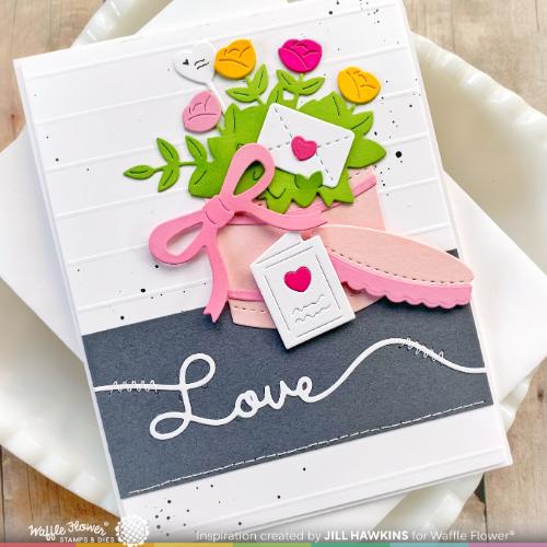 Waffle Flower - Flower Gift Box Die