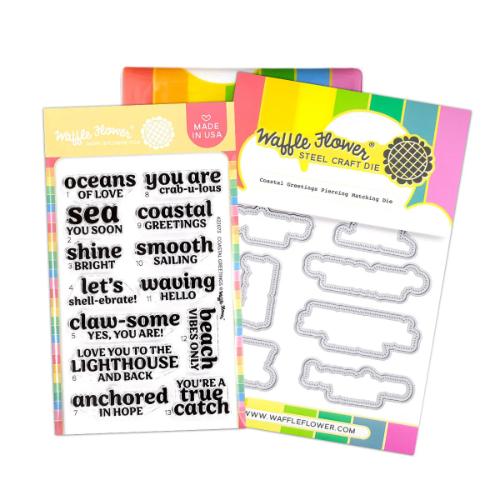 Waffle Flower - Coastal Greetings Combo
