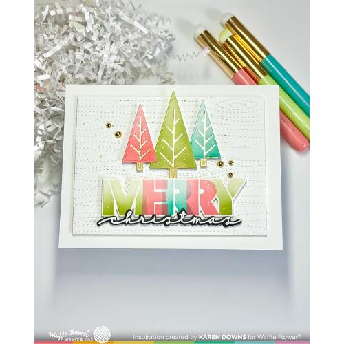 Waffle Flower - Overlapping Merry Additions Combo