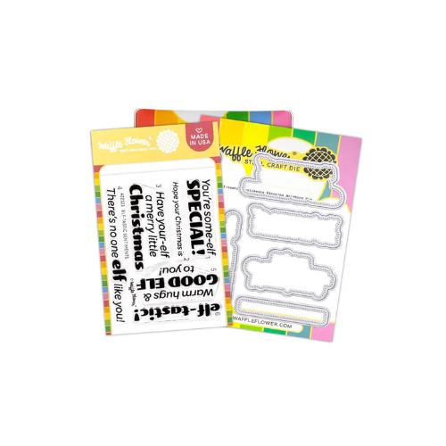 Waffle Flower - Elf-tastic Sentiments Combo