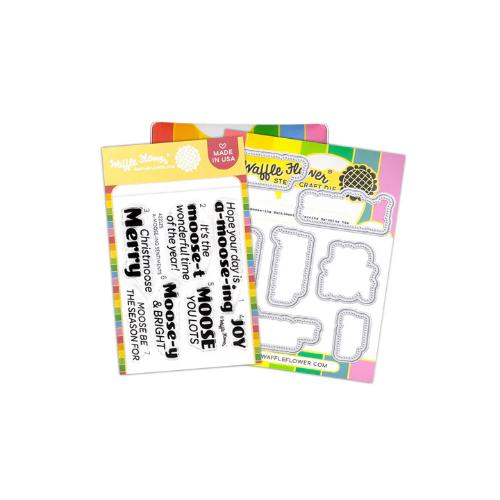 Waffle Flower - A-moose-ing Sentiments Combo