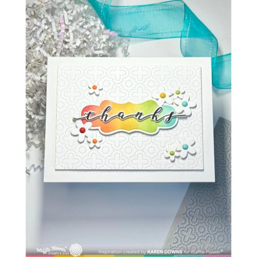 Waffle Flower - Script Greetings Combo