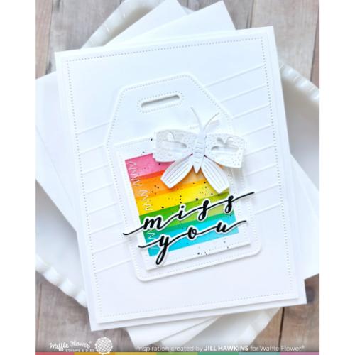 Waffle Flower - Script Greetings Combo