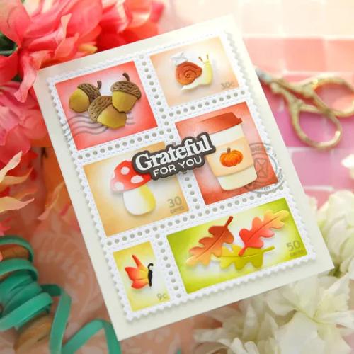 Waffle Flower - Grateful Heart Sentiments Combo