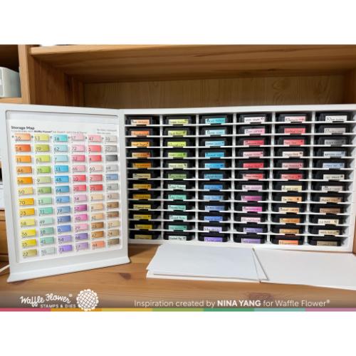 Waffle Flower - Printed Numbers for Ink Swatch 1x0.5 Die (2 sets of 1-96)