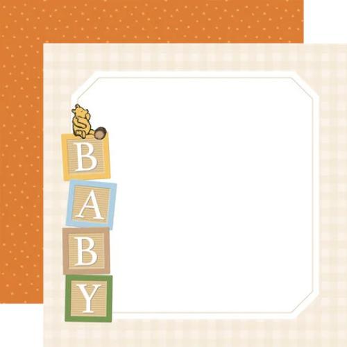 Echo Park Winnie The Pooh Baby 12x12 Inch Collection Kit (WPB442016) - Postage as per Actual