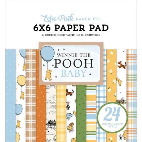 Echo Park Winnie The Pooh Baby 6x6 Inch Paper Pad (WPB442023)