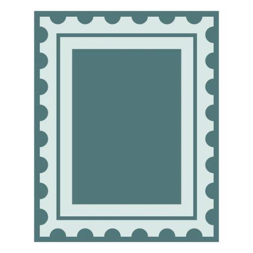 Spellbinders - 2 Pack Frames Wax Seal Stamps from the Holiday Magic Collection