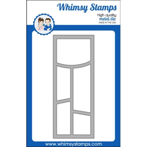 Whimsy Stamps - Slimline Wonky Window 1 Die