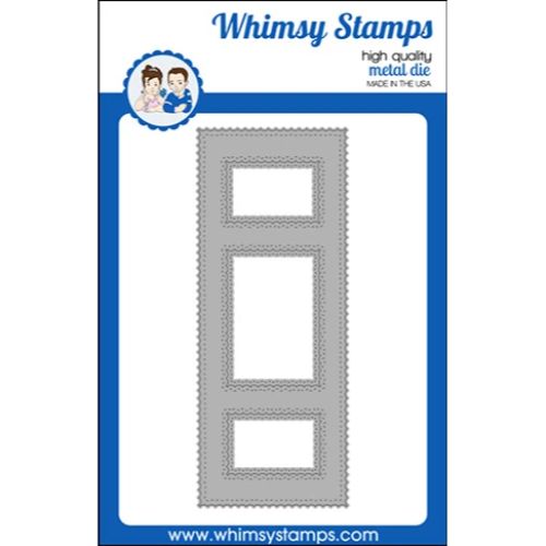 Whimsy Stamps - Slimline Scenic Window Die