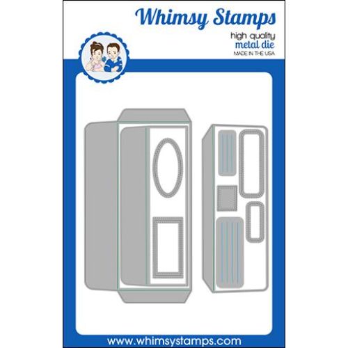 Whimsy Stamps - Slimline Envelope Builder Die Set