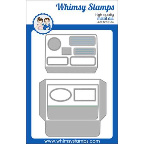 Whimsy Stamps - A2 Envelope Builder Die Set