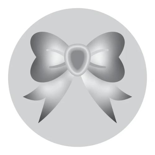 Spellbinders - Bow Mini 3D Wax Seal from the Mini Wax Seals Collection