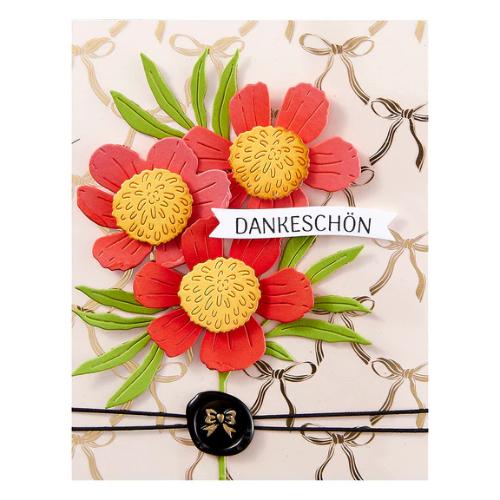 Spellbinders - Bow Mini 3D Wax Seal from the Mini Wax Seals Collection