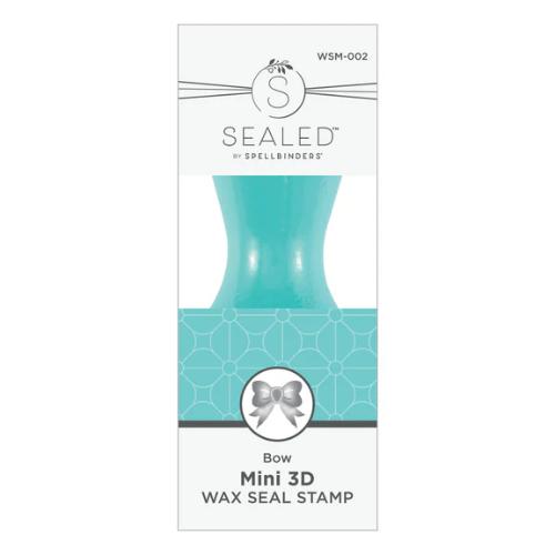 Spellbinders - Bow Mini 3D Wax Seal from the Mini Wax Seals Collection