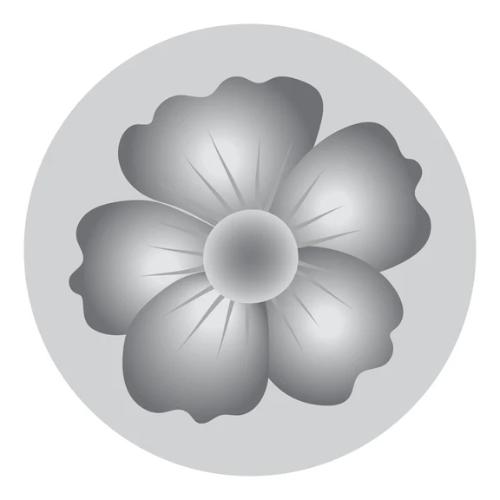 Spellbinders - Flower Mini 3D Wax Seal from the Mini Wax Seals Collection