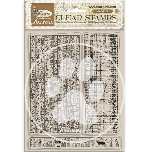 Stamperia Fortune Clear Stamps Egypt (WTK194)