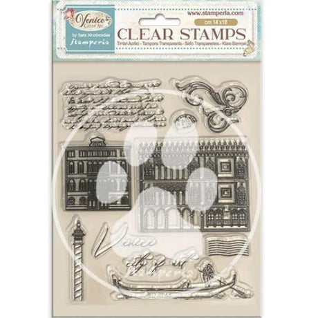 Stamperia Venice City of Art Clear Stamp Elements (WTK222)