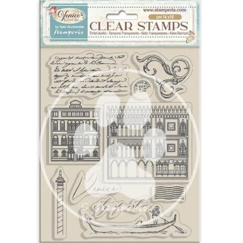 Stamperia Venice City of Art Clear Stamp Elements (WTK222)