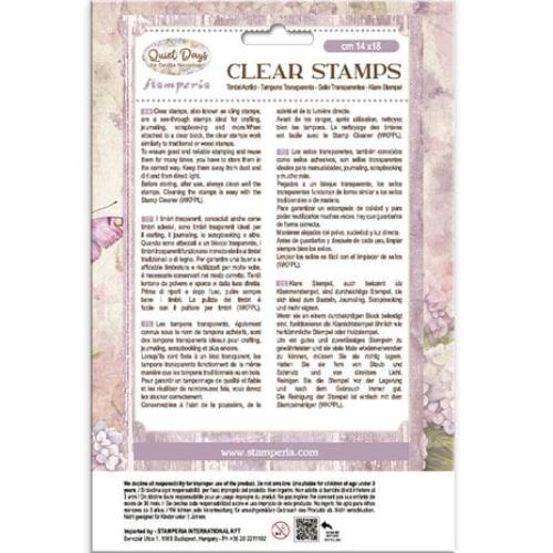 Stamperia Quiet Days Clear Stamp Hydrangea (WTK229)