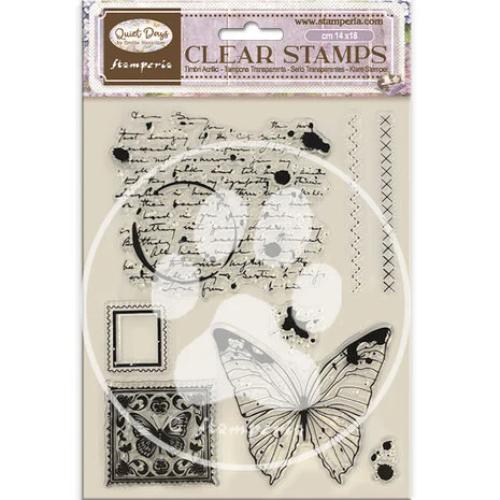 Stamperia Quiet Days Clear Stamp Butterfly (WTK230)