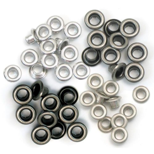 We R Eyelets Standard 60/Pkg Cool Metal