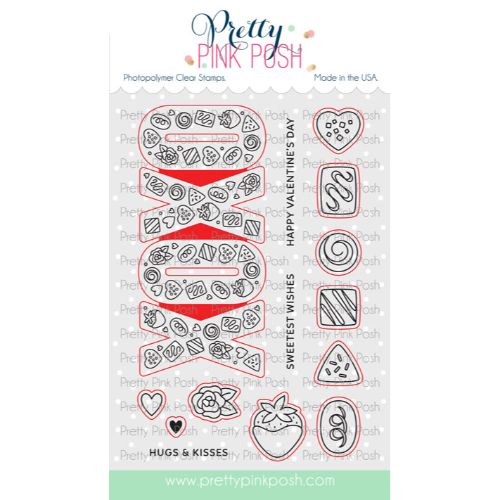 Pretty Pink Posh - XOXO Coordinating Die Set