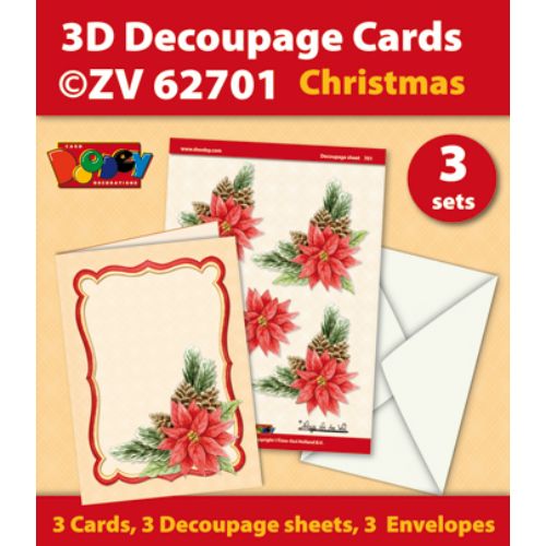 3D Decoupage-Cards Christmas 701