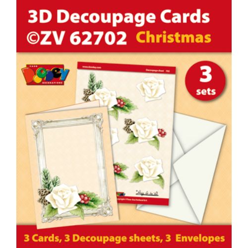 3D Decoupage-Cards Christmas 702
