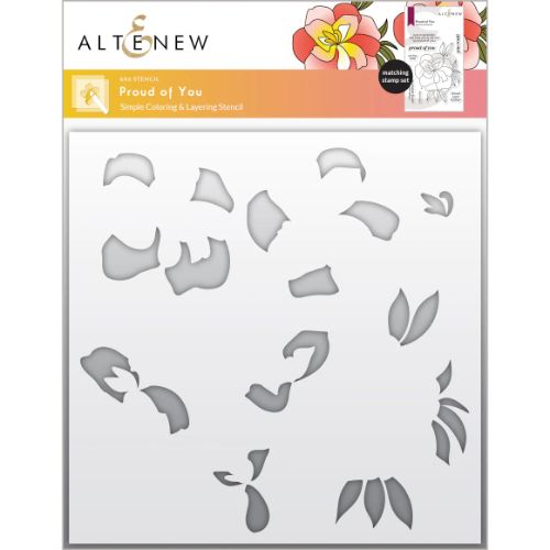 Altenew - Proud of You Simple Coloring/Layering Stencil
