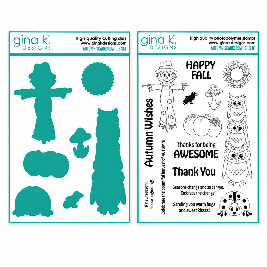 Gina K Designs - Autumn Scarecrow-Bundle