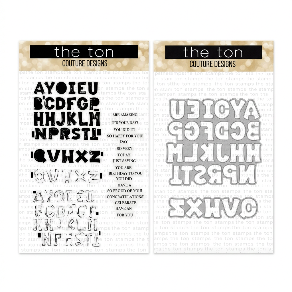 The Ton Stamps - Balloon Alphas Bundle