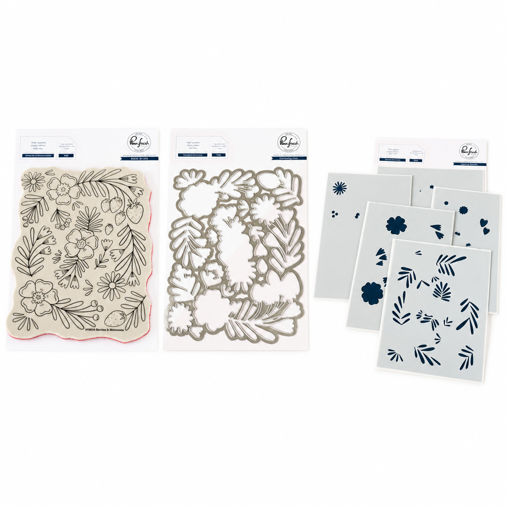 Pinkfresh Studio - Berries and Blossom Bundle