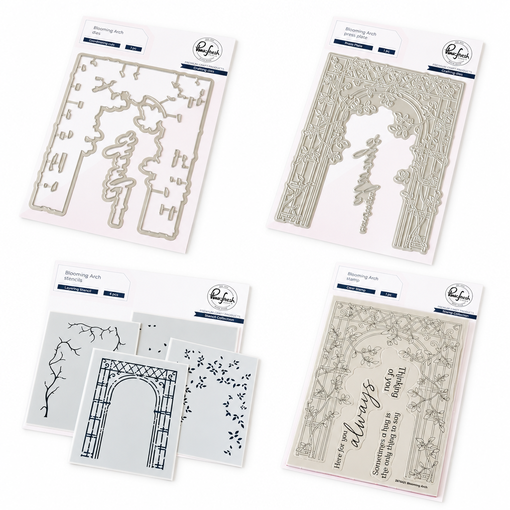 Pinkfresh Studio - Blooming Arch Bundle