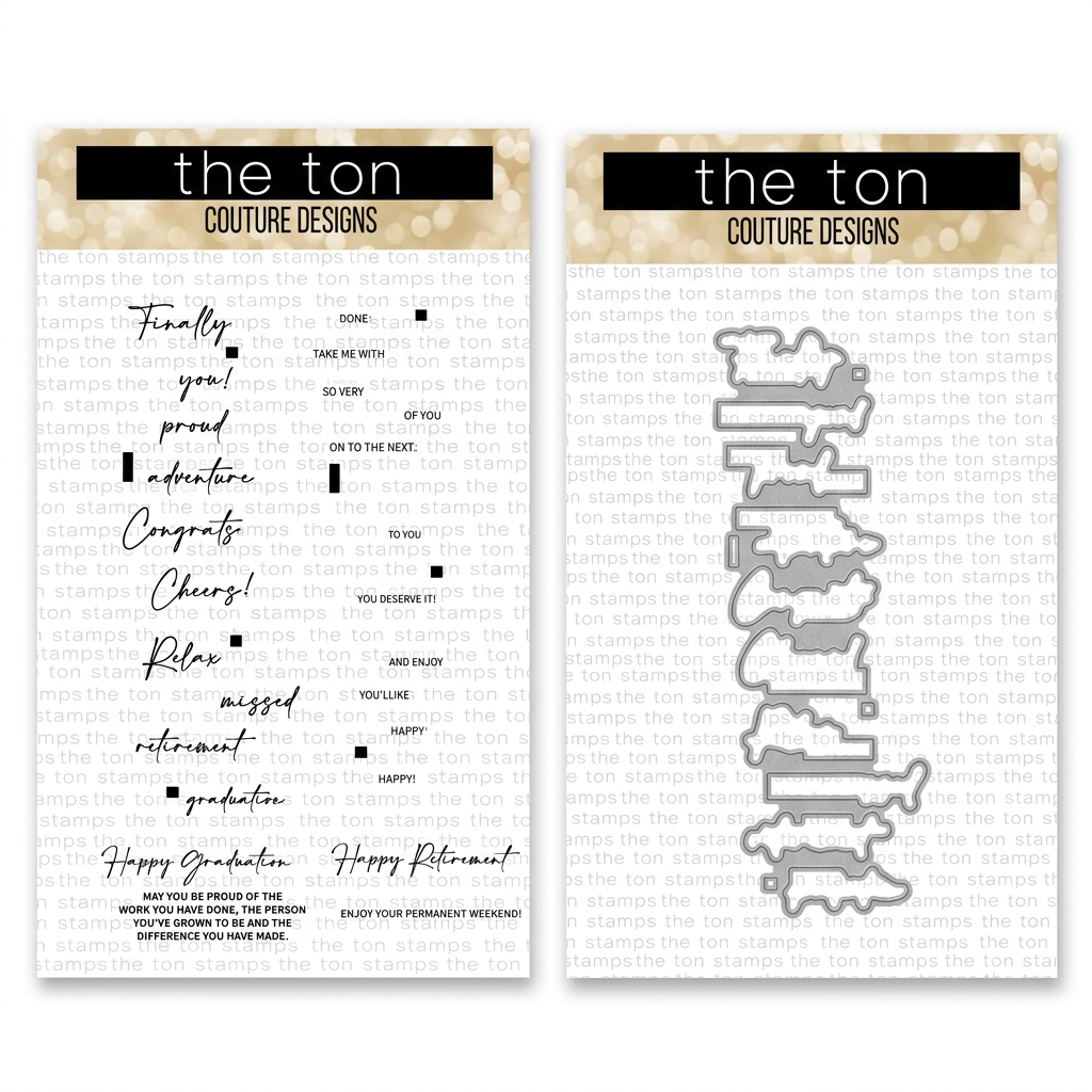 The Ton Stamps - Easy Expressions Cheers Bundle