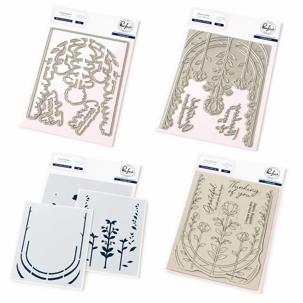 Pinkfresh Studio - Art Deco Floral Arch Bundle