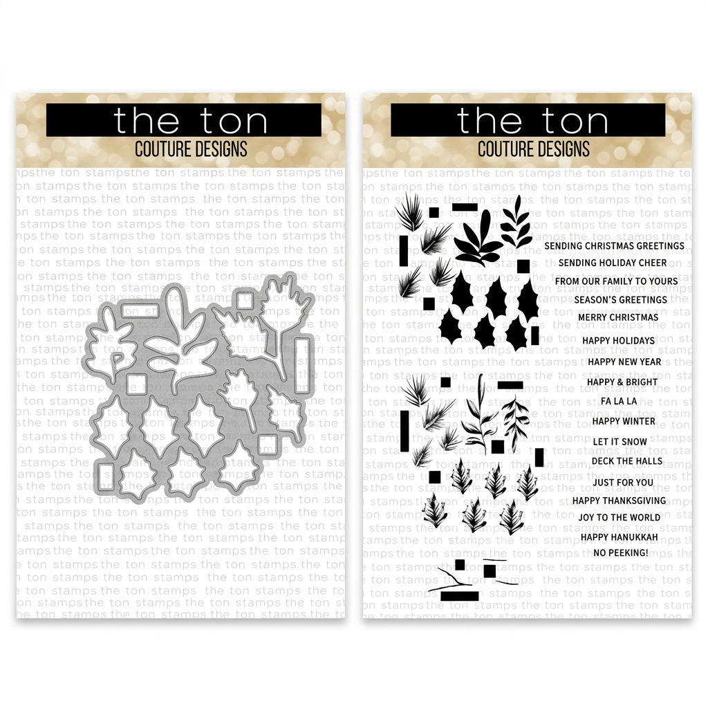 The Ton Stamps - Winter Foliage Bundle