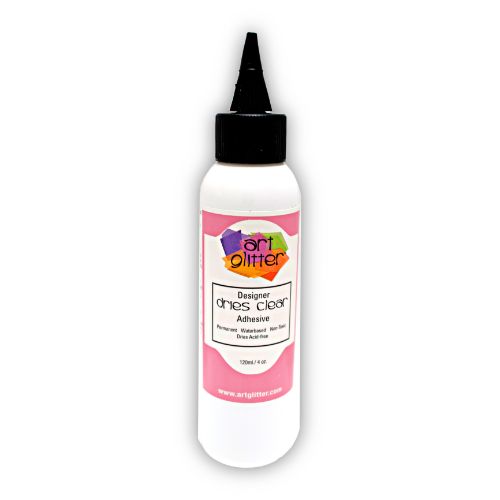 Art Institute Glitter Designer Dries Clear Adhesive 4oz