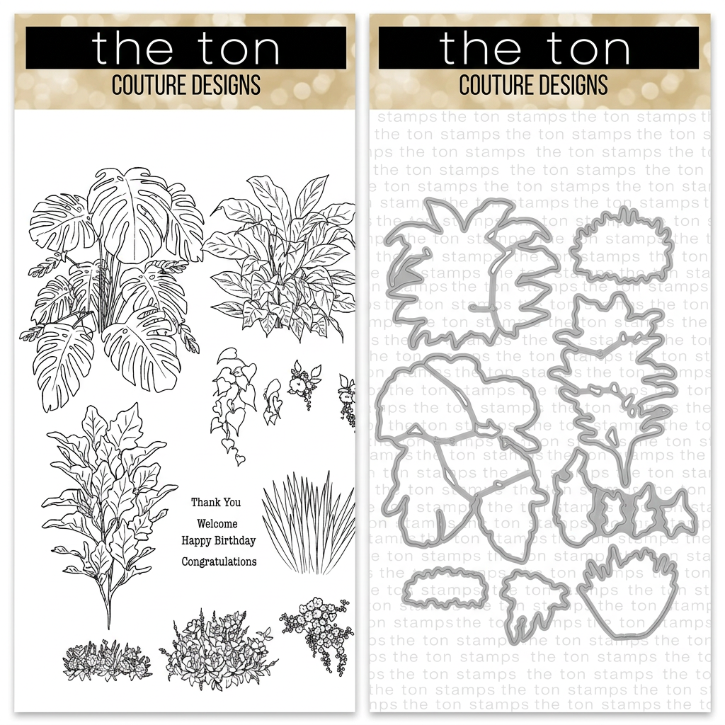 The Ton Stamps - Lush Plants Bundle