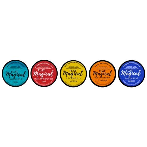 Lindy's Stamp Gang Flat Magicals Words of Wisdom by Natalie May