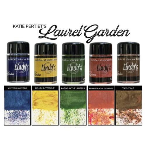Lindy's Stamp Gang Katie Pertiet's Laurel Garden Magical Shaker 2.0 SET (mshaker-SET-12)