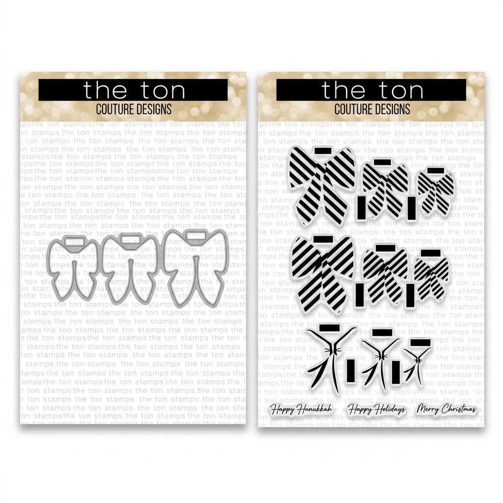The Ton Stamps - Plaid Bows Bundle