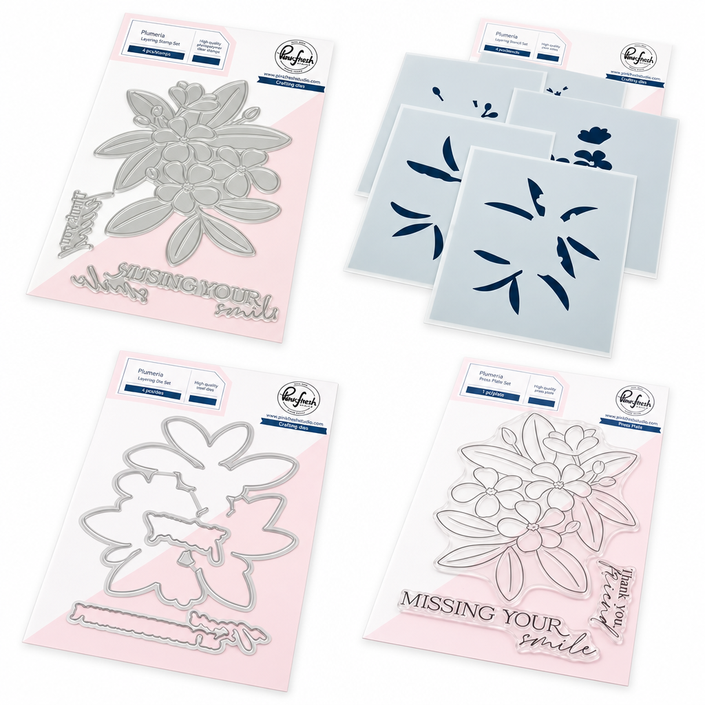 Pinkfresh Studio - Plumeria Bundle