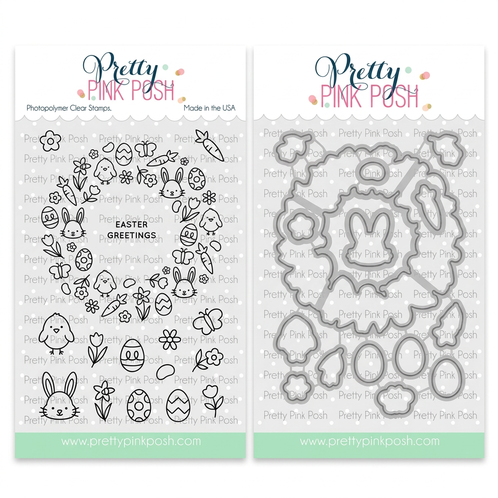 Pretty Pink Posh - Easter Wreath Bundle